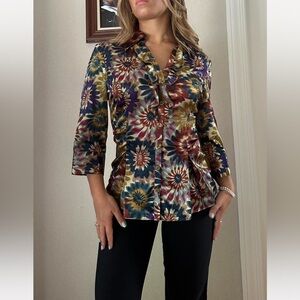 Spense floral button up!